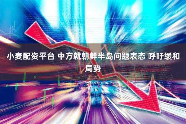 小麦配资平台 中方就朝鲜半岛问题表态 呼吁缓和局势
